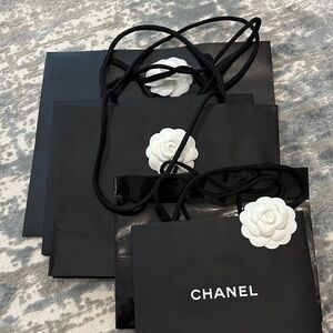 Chanel shopping bags